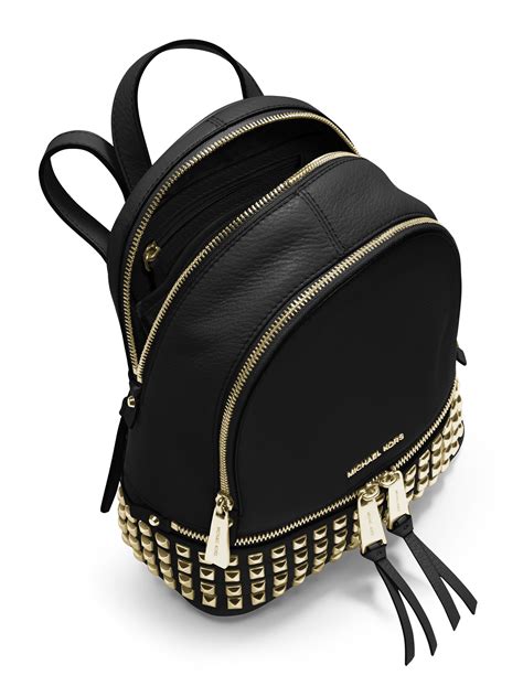 black michael kors mini backpack